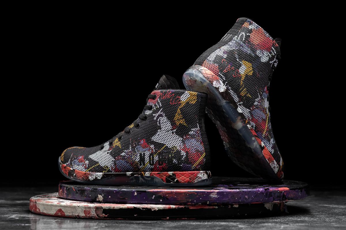 Nobull Superfabric High-Top Men's Trainers Multicolor | Australia (YT6597)